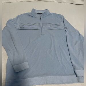 Mens XL Travis Mathew 1/4 zip golf